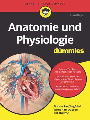 cover image of Anatomie und Physiologie f&uuml;r Dummies